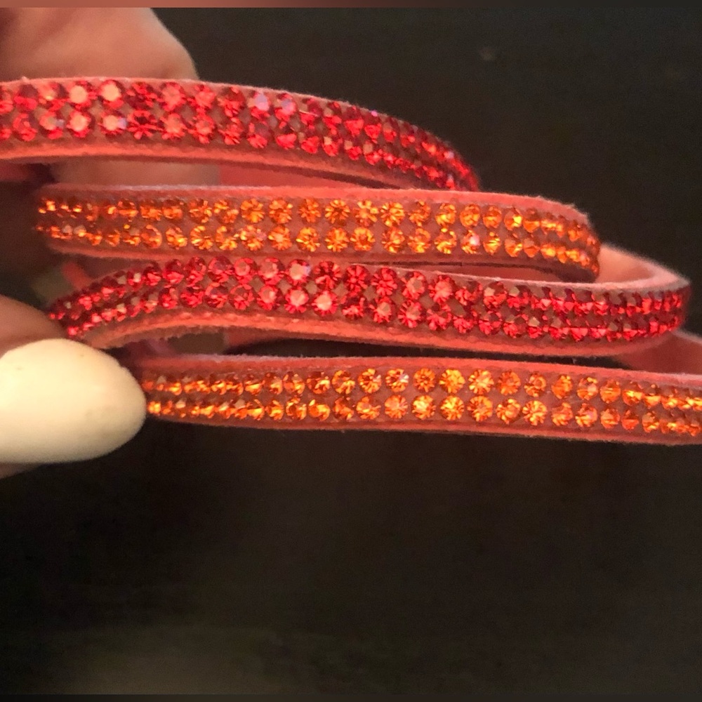 Crystal wrap bracelet